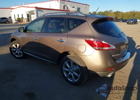2014 Nissan Murano Le z USA, uszkodzony, nr VIN JN8AZ1MW5EW524378